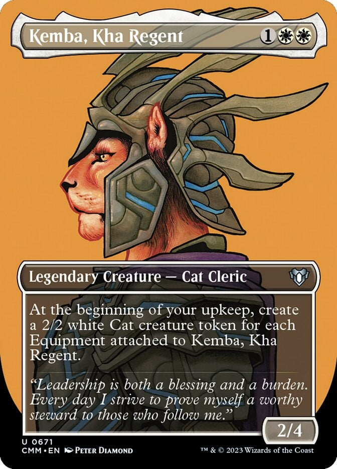 Kemba, Kha Regent [#0671 Borderless Profile] (CMM-U)