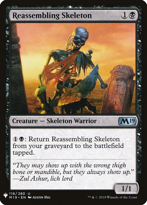 Reassembling Skeleton [Mystery Booster #0748] (M19-U)