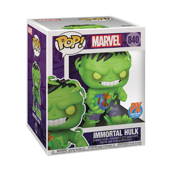 POP Figure (6 inch): Marvel #0840 - Immortal Hulk (PX)