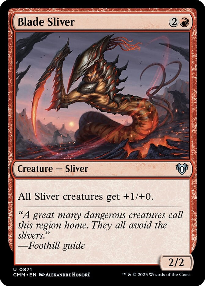Blade Sliver [#0871 Reprints] (CMM-U)