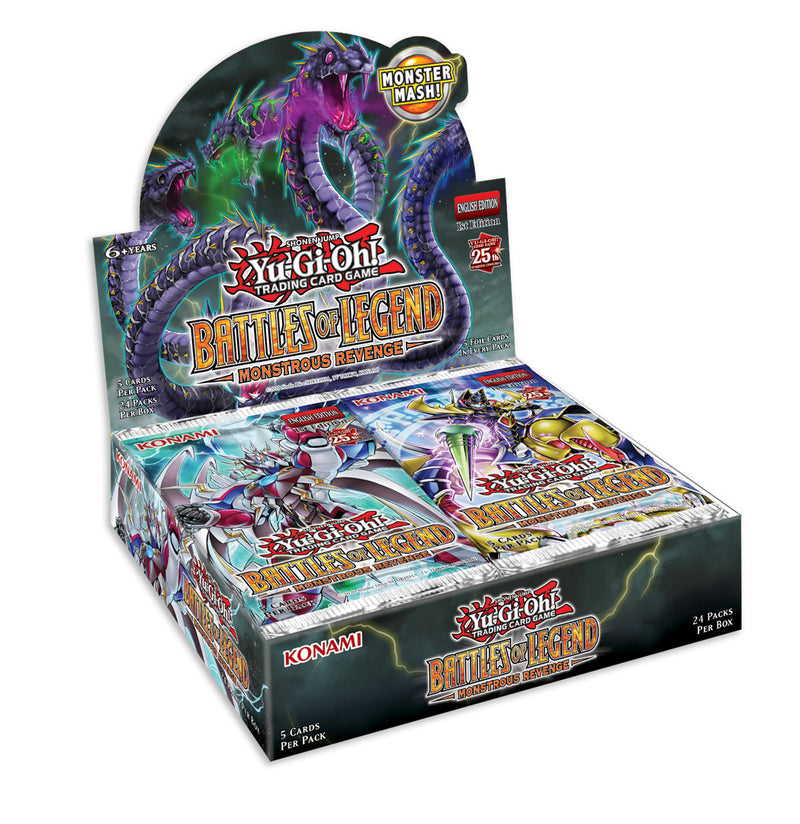 Yu-Gi-Oh!: Battles of Legend: Monstrous Revenge - Booster Box