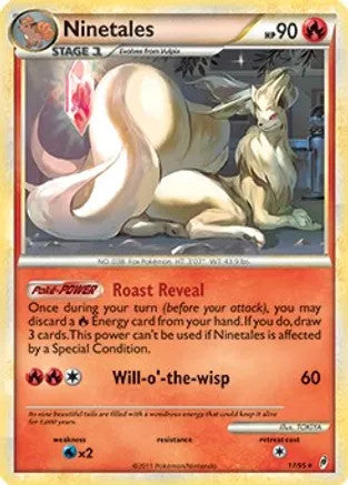 Ninetales (17/95) Deck Exclusive Promo