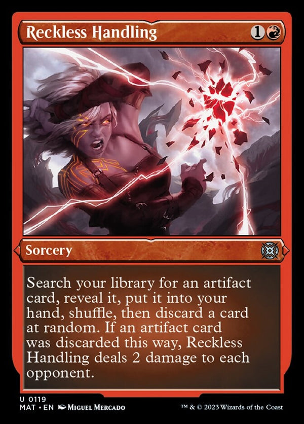 Reckless Handling [#0119 Etched Foil] (MAT-U)