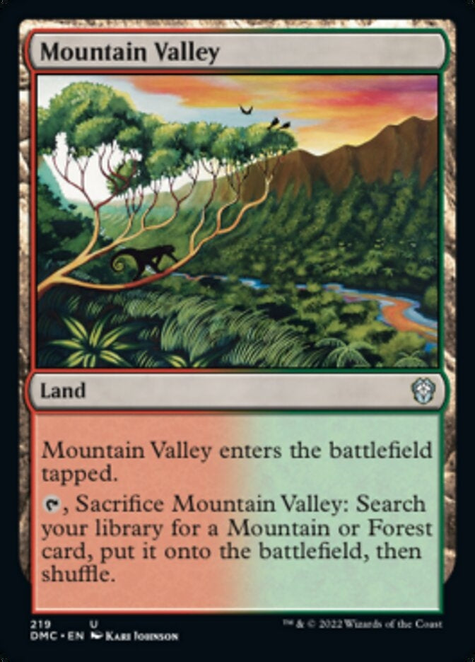 Mountain Valley [#219] (DMC-U)