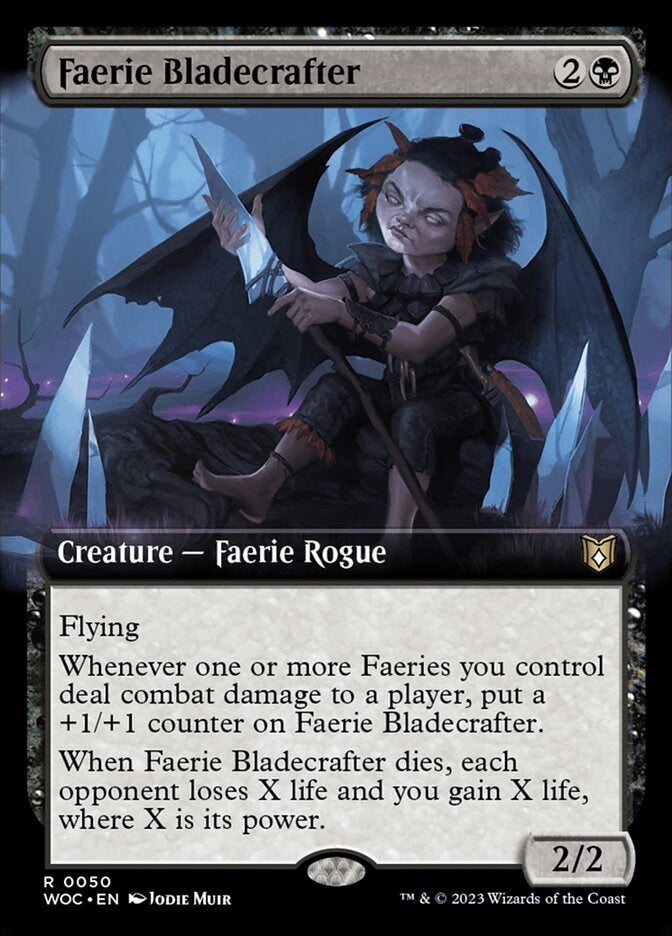 Faerie Bladecrafter [#0050 Extended Art] (WOC-R)