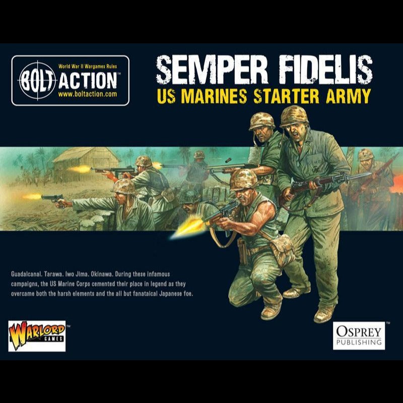 Bolt Action: US Marine Corps Starter Army