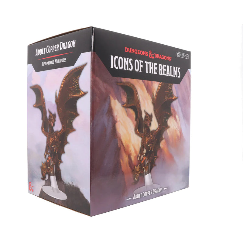 D&D Miniatures: Icons of the Realms - Premium Figure: Adult Copper Dragon