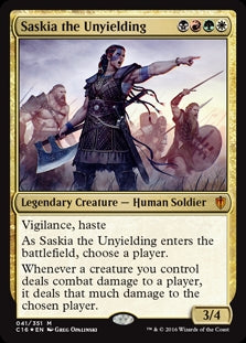 Saskia the Unyielding (C16-M-FOIL)