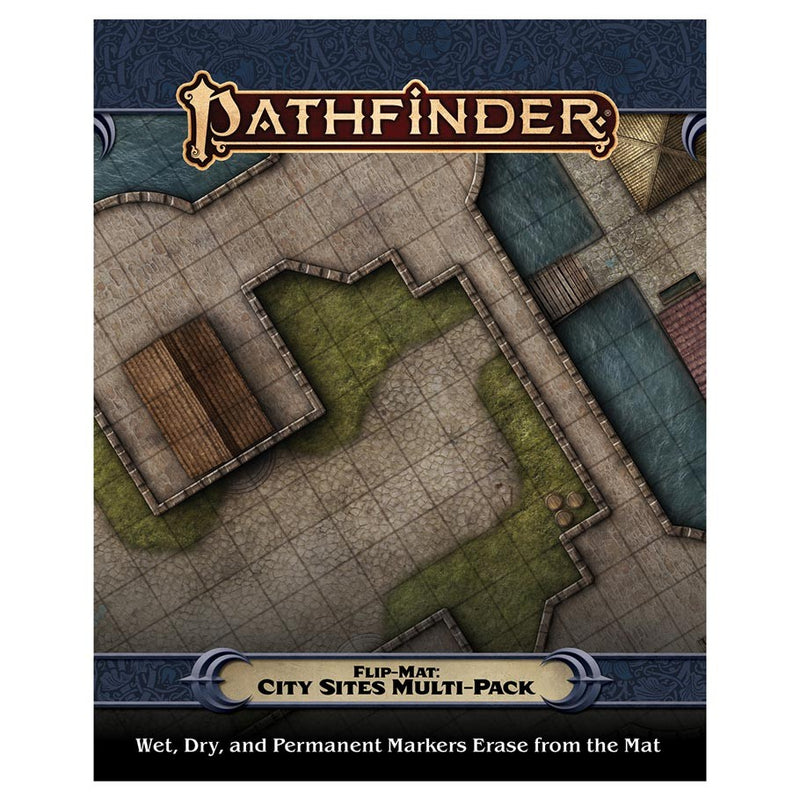 Pathfinder 2nd Edition RPG: Flip-Mat - Multi-Pack: City Sites