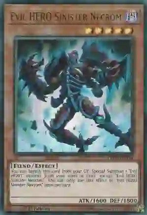 Evil HERO Sinister Necrom (LED5-EN014)