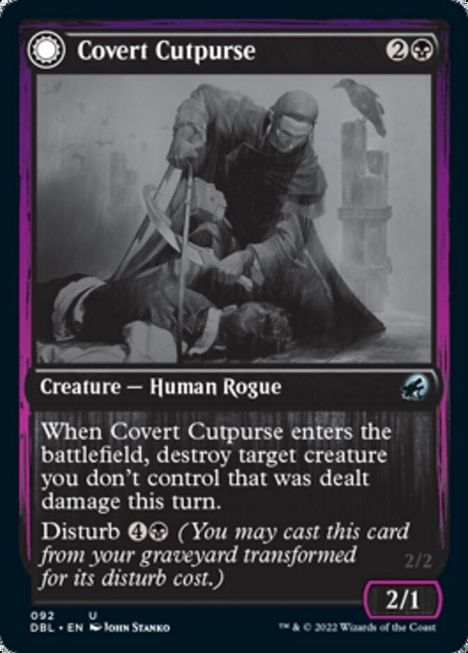 Covert Cutpurse // Covetous Geist [