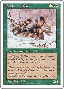 Wolverine Pack (5ED-U)