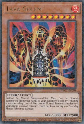 Lava Golem (HAC1-EN008)