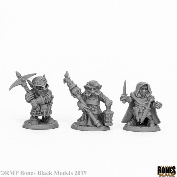 Bones Black 44060: Deep Gnome Warriors (3)