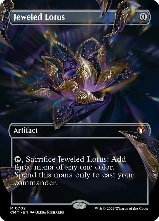 Jeweled Lotus [#0702 Borderless] (CMM-M)