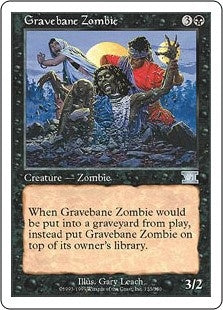 Gravebane Zombie (6ED-U)