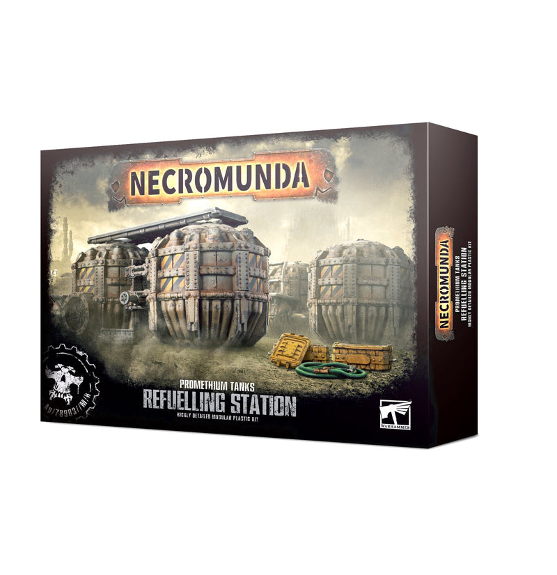 Necromunda: Terrain - Promethium Tanks Refuelling Station