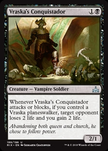 Vraska's Conquistador [#199] (RIX-U-PD)