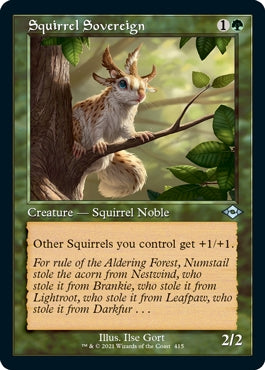 Squirrel Sovereign [#415 Old-Frame] (MH2-U)