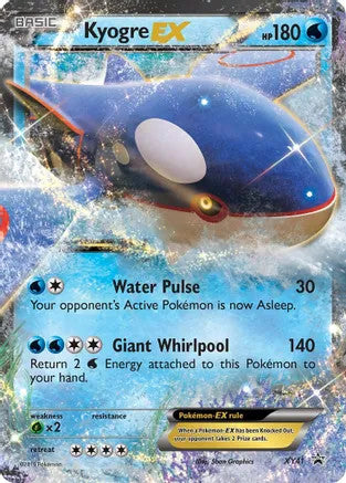 Kyogre EX - XY41 (XY:PR) Promo - Light Play Holofoil