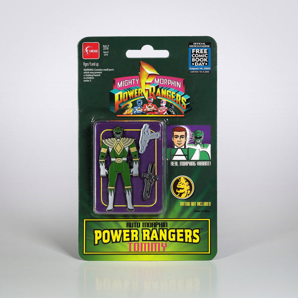 FCBD 2021 POWER RANGERS AUTOMORPHIN GREEN RANGER PX PIN