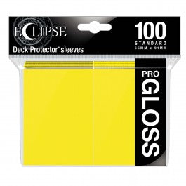 Ultra-PRO: PRO-Gloss Eclipse - Lemon Yellow (100)