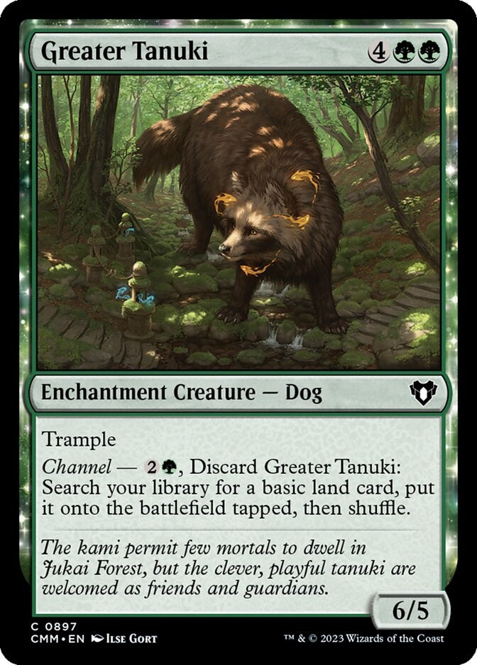 Greater Tanuki [#0897 Reprints] (CMM-C)