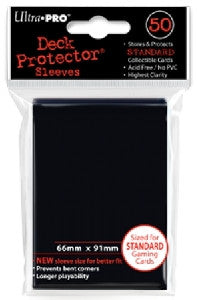 Ultra-PRO: Standard Sleeves -  Black (50)
