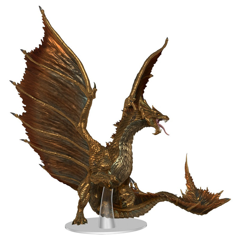 D&D Miniatures: Icons of the Realms - Premium Figure: Adult Brass Dragon