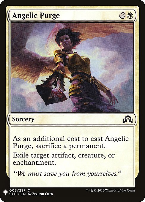 Angelic Purge [Mystery Booster #0018] (SOI-C)