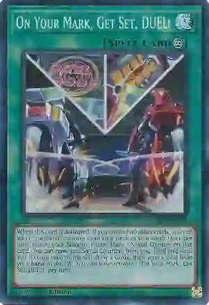 On Your Mark, Get Set, DUEL! (MAZE-EN016) Super Rare - Near Mint 1st Edition