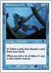 Merfolk Looter (7ED-U)