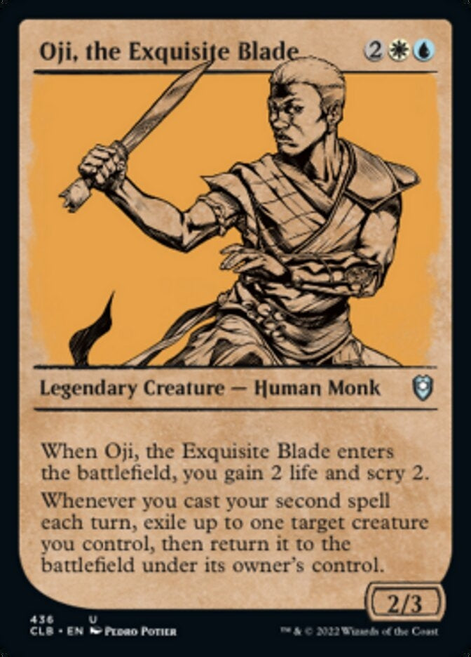 Oji, the Exquisite Blade [#436 Showcase] (CLB-U)