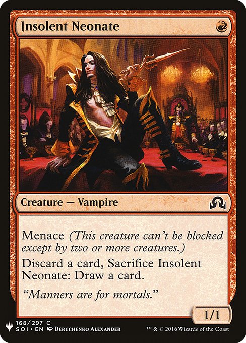 Insolent Neonate [Mystery Booster #0984] (SOI-C)