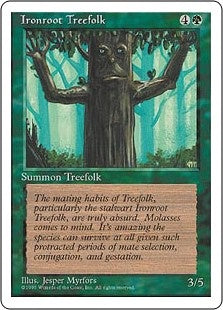Ironroot Treefolk (4ED-C)
