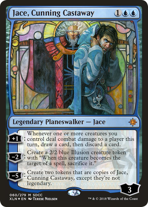 Jace, Cunning Castaway (XLN-M-FOIL) SDCC 2018