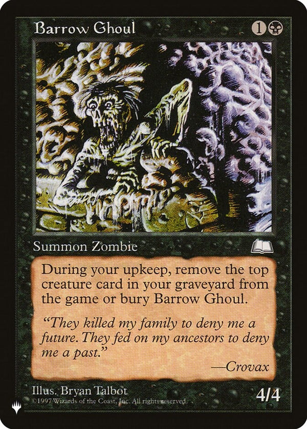 Barrow Ghoul (WTH-C-LIST)