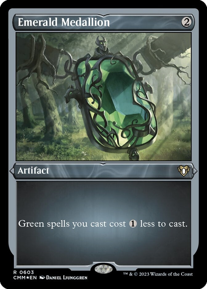 Emerald Medallion [#0603 Etched Foil] (CMM-R)
