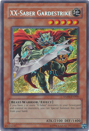 XX-Saber Gardestrike (ANPR-EN000) Secret Rare - Near Mint Unlimited