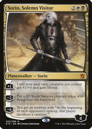 Sorin, Solemn Visitor (KTK-M-FOIL) Light Play