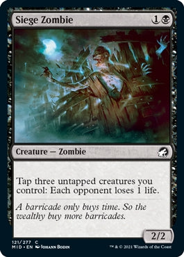 Siege Zombie (MID-C)