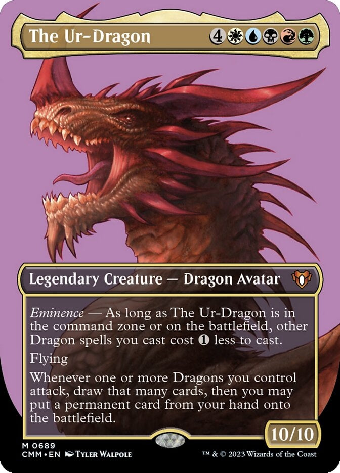 The Ur-Dragon [#0689 Borderless Profile] (CMM-M)