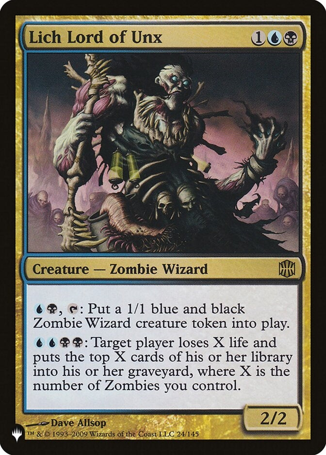 Lich Lord of Unx (ARB-R-LIST)