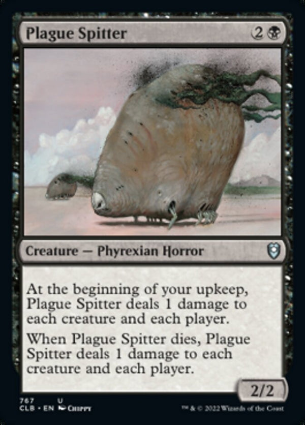 Plague Spitter [#767 Commander Decks] (CLB-U)