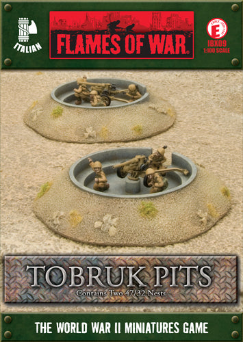 Flames of War: Hellfire and Back Tobruk Pits IBX09 (OOP)