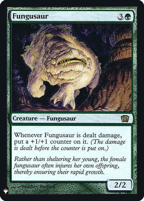 Fungusaur [Mystery Booster Retail Foils #066] (8ED-R-FOIL)