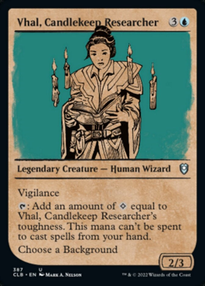 Vhal, Candlekeep Researcher [