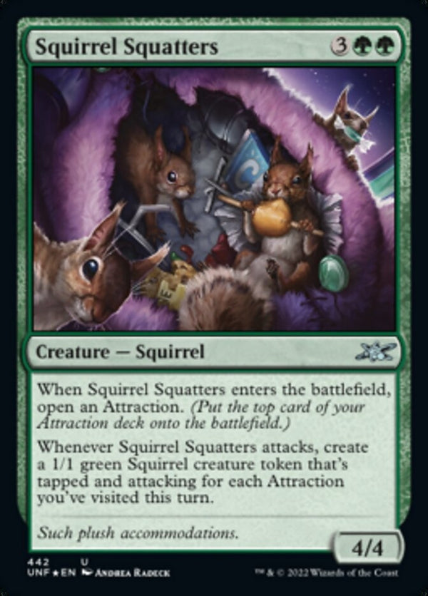 Squirrel Squatters [#442 Galaxy Foil] (UNF-U)