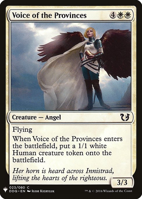 Voice of the Provinces [Mystery Booster