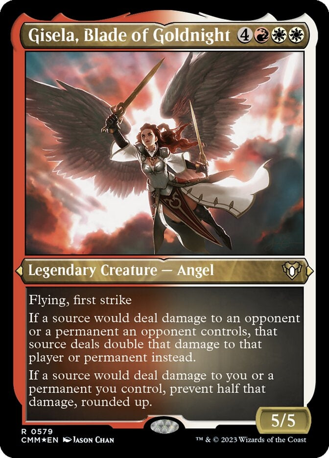 Gisela, Blade of Goldnight [#0579 Etched Foil] (CMM-R)